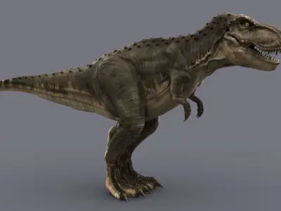 Tyrannosaurus Rex 2 RIGGED 3D model