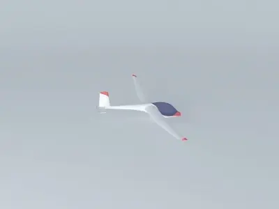 Simpaticon 13 mts UL fun Glider 3D model
