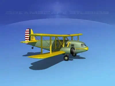 Curtiss Condor US Army 3D model
