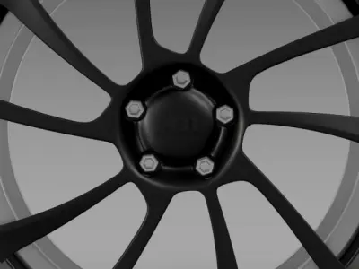 VW Beetle ABT 2012 rim 3D model