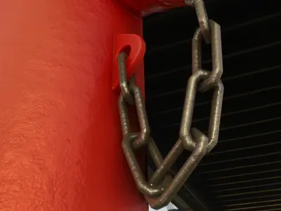 Red Fire Hydrant VAG Version 2 Low Poly Red 1 Low-poly 3D model