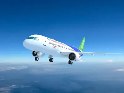 COMAC C919 3D model