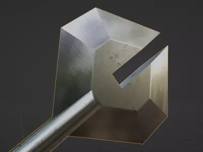 18 Weapons - Dwarf Free low-poly 3D model