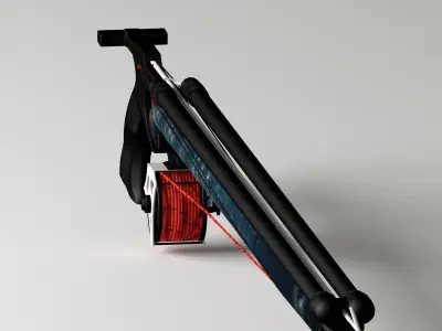 Speargun sniper rifle - sniper rifle 3D model