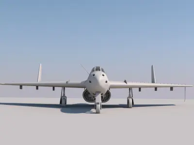 Arado E 583 3D model