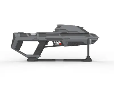 Starfleet Picard Rifle - Star Trek - Commercial - Printable 3D print model
