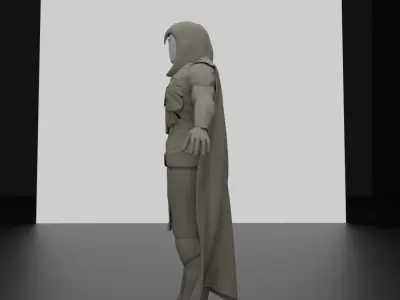 THE MOON KNIGHT 3D model