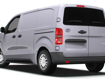 Toyota ProACE Electric Van L2 2024 3D model