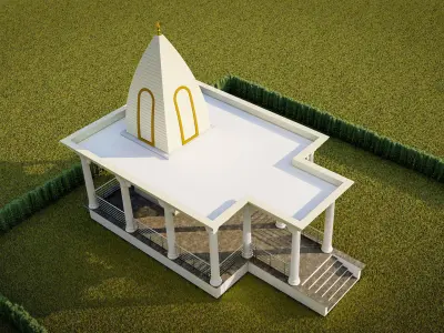 Indian Temple 3D model