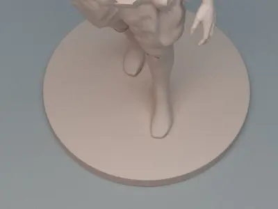 Lara GunGirl 3D print model