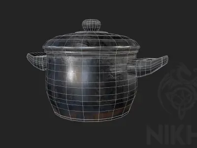 Kitchen utensil Free low-poly 3D model