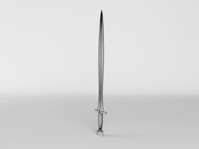 Greek Sword Free 3D model