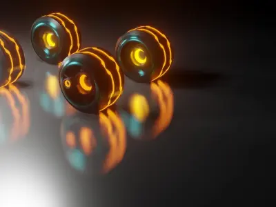 Sport Wheels 3D model 3D model