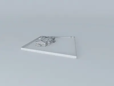 Municipal residence valid from Holy Christ of Calvary CARE To... Free 3D model