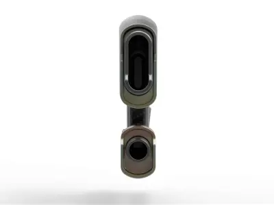 Star Lord Blaster from the movie Avengers Infinity war 2018 3D model