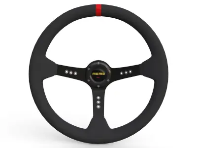 MOMO Steering Wheel 3D model
