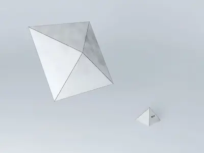 Pyramid square Free 3D model