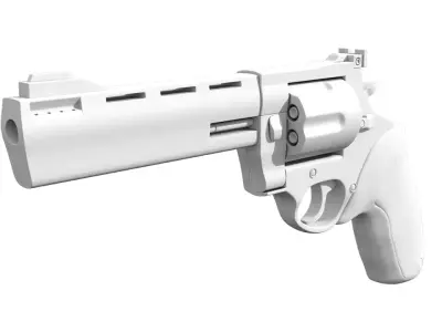 Magnum Revolver 3D model
