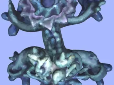 tailed dragon Free 3D model