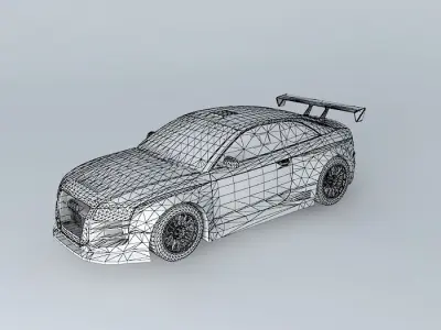 Modified Audi RS5 GT2 Concept Free 3D model