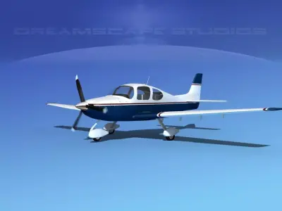 Cirrus SR22 V14 3D model