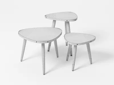 Tablesitas - Side Tables Free 3D model