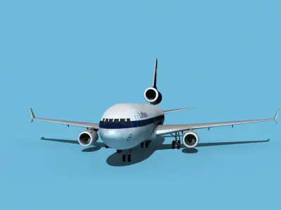 McDonnell Douglas MD-11 Lufthansa 3D model