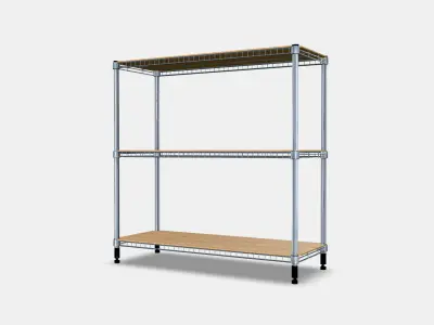 OMAR 1 shelf section 1 3D model