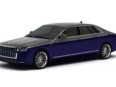 Maybach Royal Free 3D model
