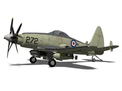 Westland Wyvern Mk4 3D model