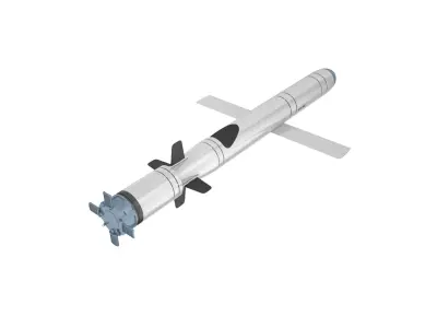 Missile 3M-14 3D model