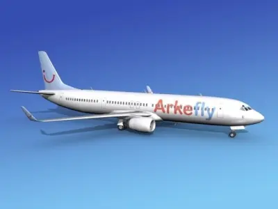 Boeing 737-900ER Arkefly 3D model