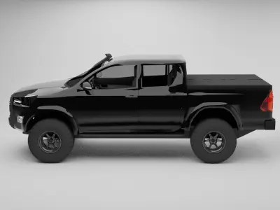 Toyota Hilux AT35 3D model