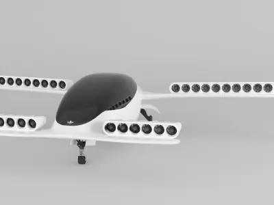 Lilium Jet Taxi 3D model