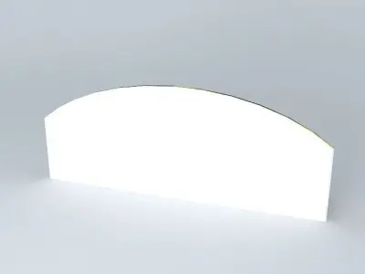 Clock and Figure Display Glass Dome Free 3D model