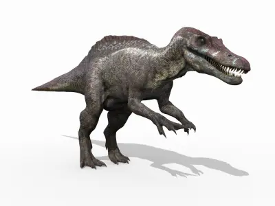 Suchomimus Tenerensis - 8K animated 3D model