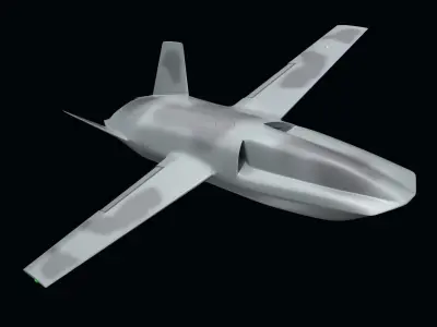 Gambit UCAV 3D model