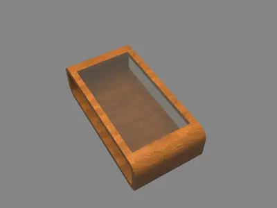 Coffee Table  Free low-poly 3D model