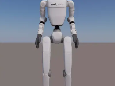 Intelligent Robot02 3D model