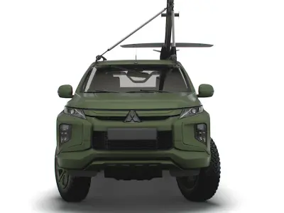Mitsubishi L200 RAM II UAV 2023 3D model