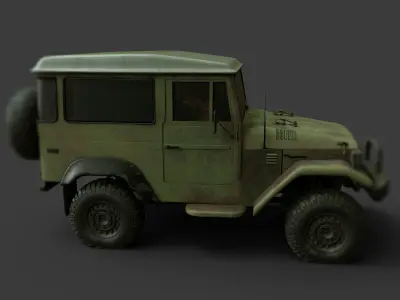 TOYOTA FJ 45 3D model