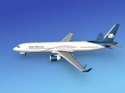 Boeing 737-900ER Aero Mexico 3D model