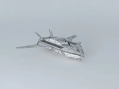 ARGO AIRCRAFTS VAD110 Intruder assault hoovering 3D model