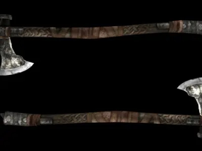 axe of viking Free 3D model