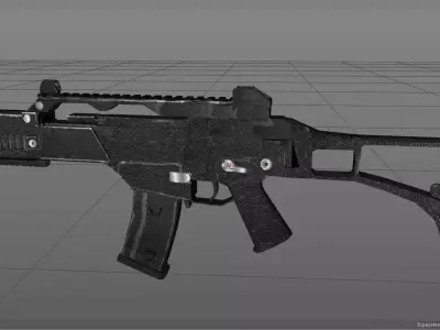 G36C FR Free 3D model