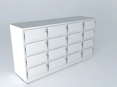 Airplane Bar Shelf Free 3D model