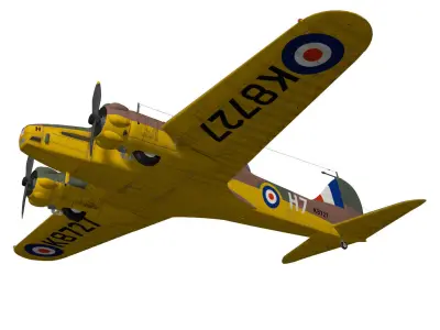 Avro Anson Mk1 early 3D model