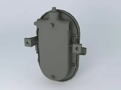 Hublot oval Free 3D model