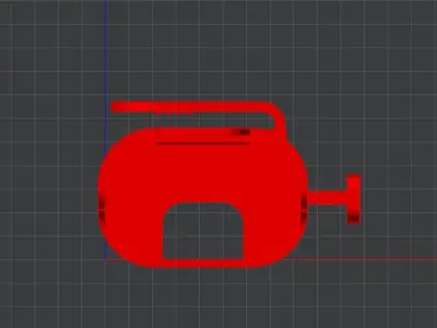 DJI Battery Case Free 3D model