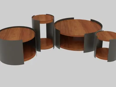 Sofa Center Table Free 3D model